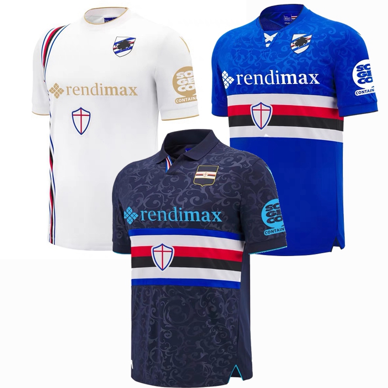 2024 2025 U.C. Sampdoria Soccer Jerseys TUTINO CODA BENEDETTI BELLEMO YEPES BERESZYMSKI DEPAOLI VENUTI LOANNOU 24 25 football shirt
