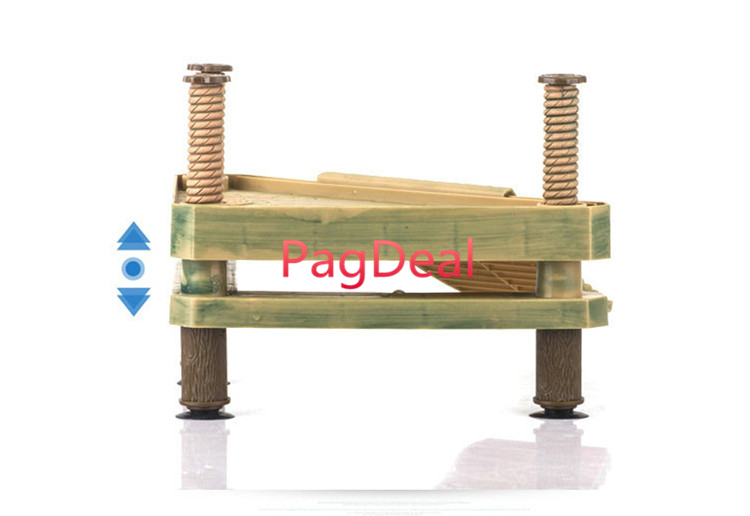 New High Quality Turtle Pier Pet Ramp Platform Frog Newts Basking Two Sizes L18.5CM L29CM