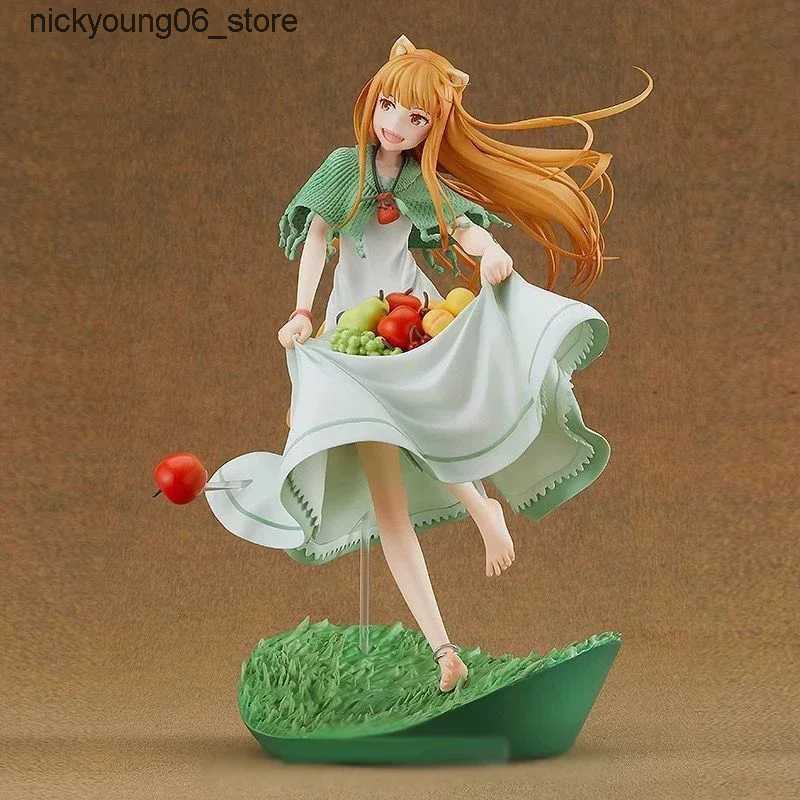 Action Toy Figures Anime Wolves and The Scent of Fruit Figures Spice and Wolf Holo Action Figures 25cm PVC Collection Model Toys Ornamen Gifts L240910