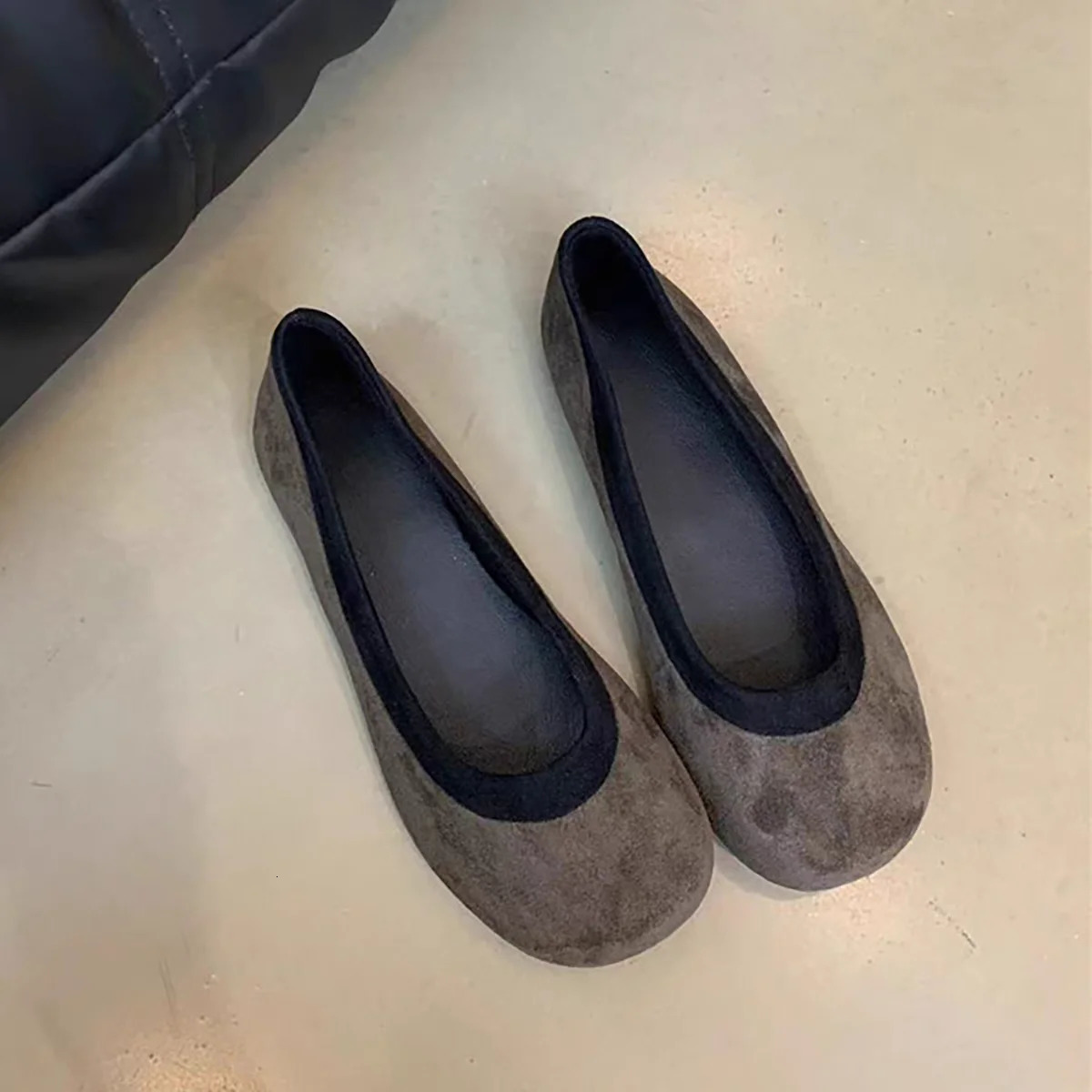 Autumn Women Flat Fashion Round Toe New Shallow Slip on Mary Jane Shoes Soft Sole Outdoor Dress Ballerinas Shoe atilla 241014