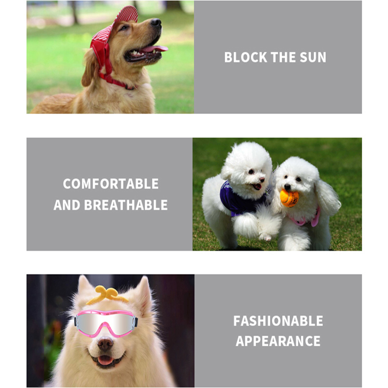 Dog sun glasses dogs classic retro round pet sunglasses for dog and cat Funny Pet goggles