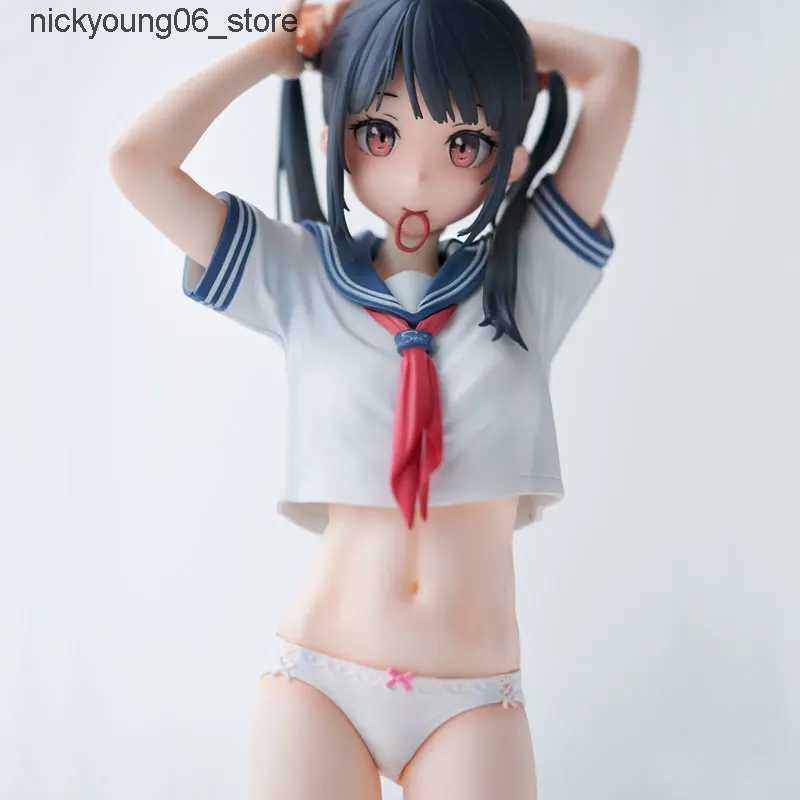 Action Toy Figures 28CM Kantoku Sailor Fuku no Mannaka Anime cute Girl PVC Action Figure Toy Adults Collection hentai Model Doll Gifts L240910