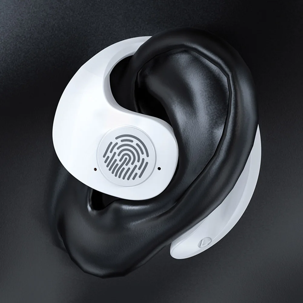 Wireless with Mic Bluetooth-Compatible 5.3 Over Earhooks Headset Portable HIFI Headphones for Running Workout Sports