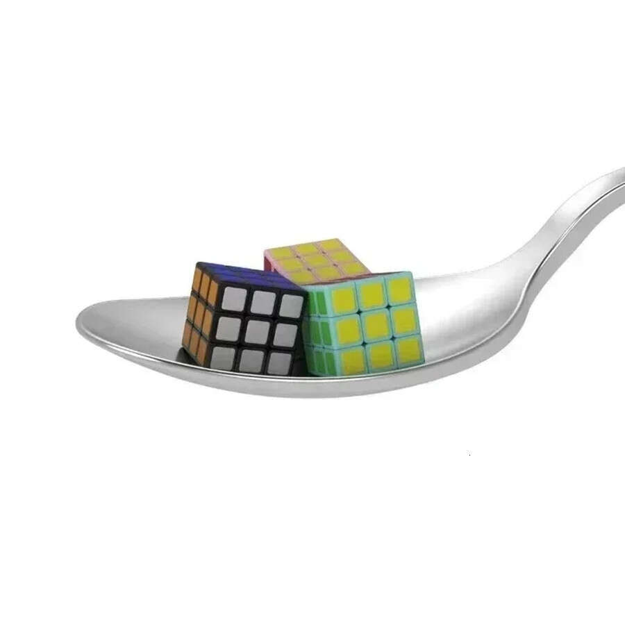 1Cm Mini Cubes Smallest 10Mm Tiny 3X3 Professional 1Cm Puzzle Fingertip Speed Cubo Magico Adult Collection Toys Children Gifts