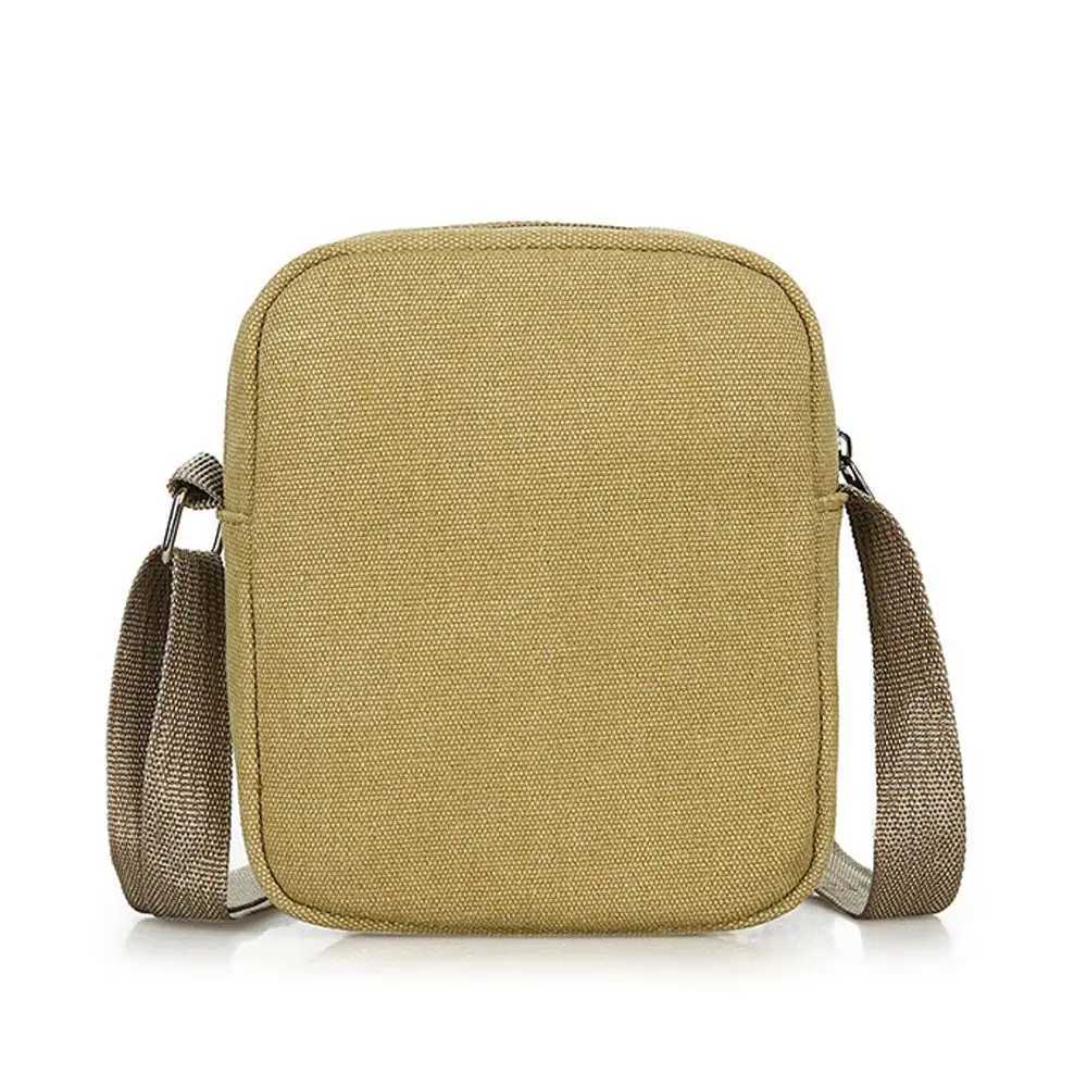 Convenient shopping bag single shoulder mobile backpack canvas backpack mens bag M241014