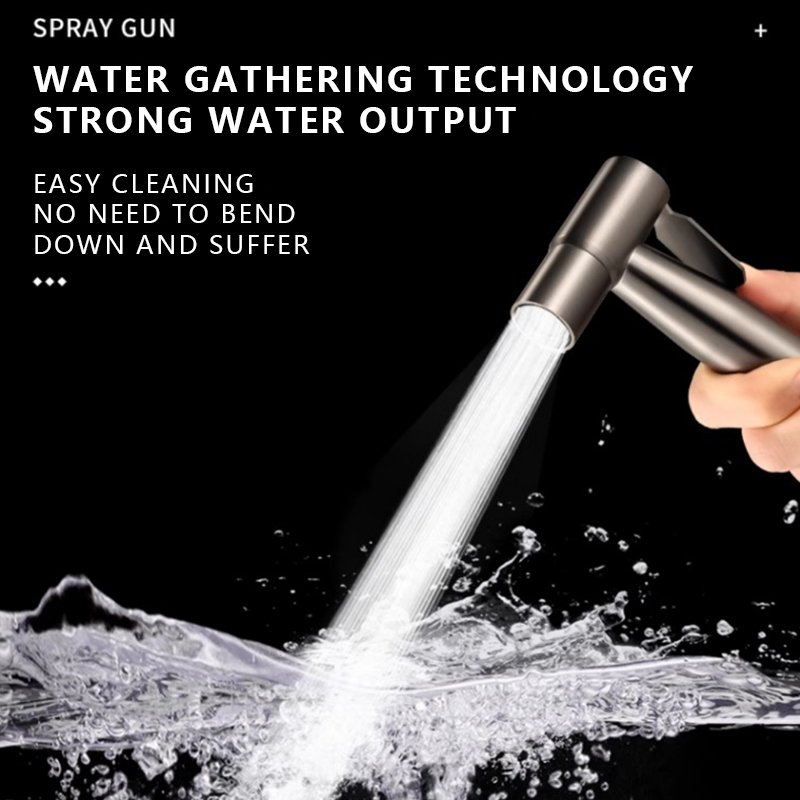 Home toilet gun faucet flusher nozzle toilet bathroom flush gun toilet companion high pressure booster