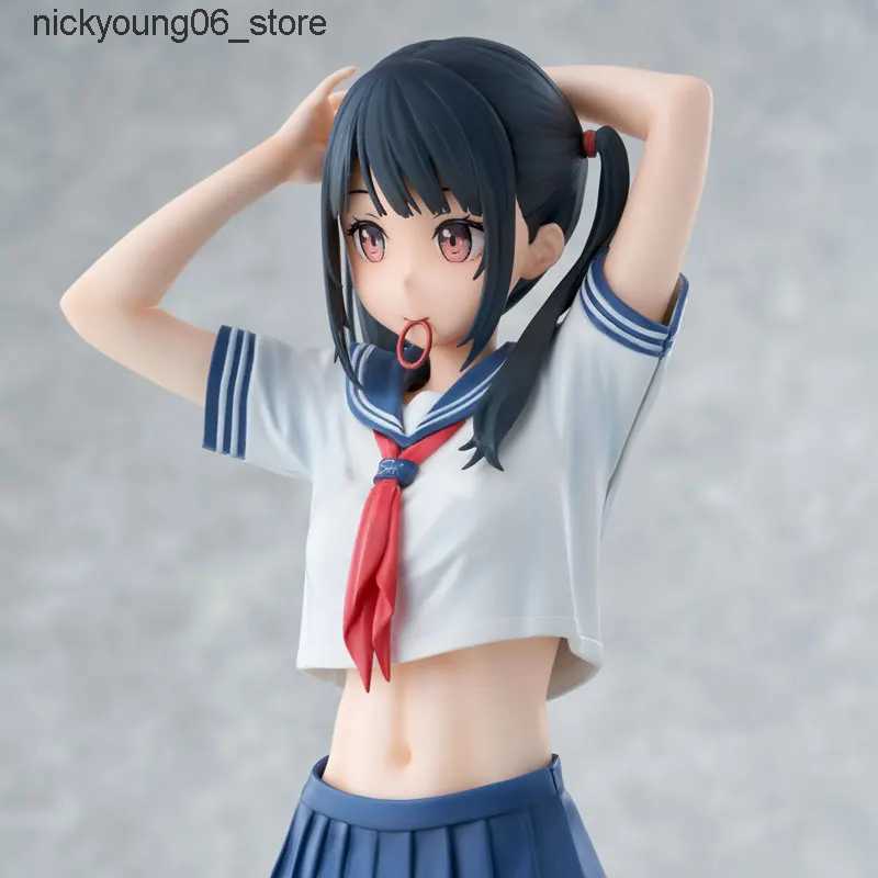 Action Toy Figures 28CM Kantoku Sailor Fuku no Mannaka Anime cute Girl PVC Action Figure Toy Adults Collection hentai Model Doll Gifts L240910