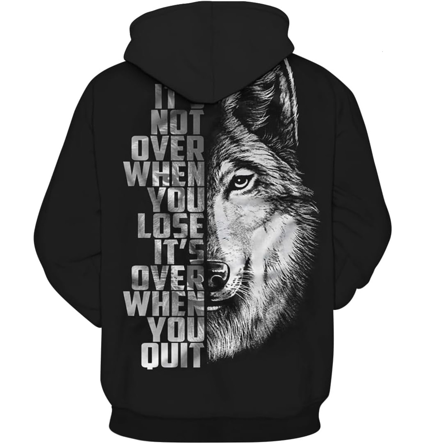 Hoodie for Mens Womens Cool Wolf 3D Print Hooded Sweatshirts Pullover Winter Fashion Top for Mens Unisex Graphic Hoodies sweatshirt Pullover Long Slee