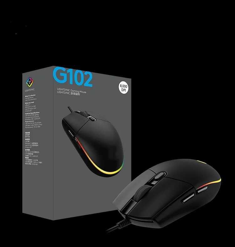 Applicable to G102 second generation internet mouse bar RGB game mouse business offline mouse Y241116