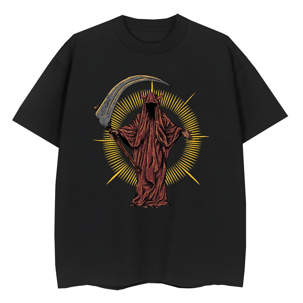 Custom Women T Shirts 230g 100% Cotton Breathable Crew Neck Casual Daily Wear skull Women Tshirts Designer Nice Cartoon Floral Printing Tees