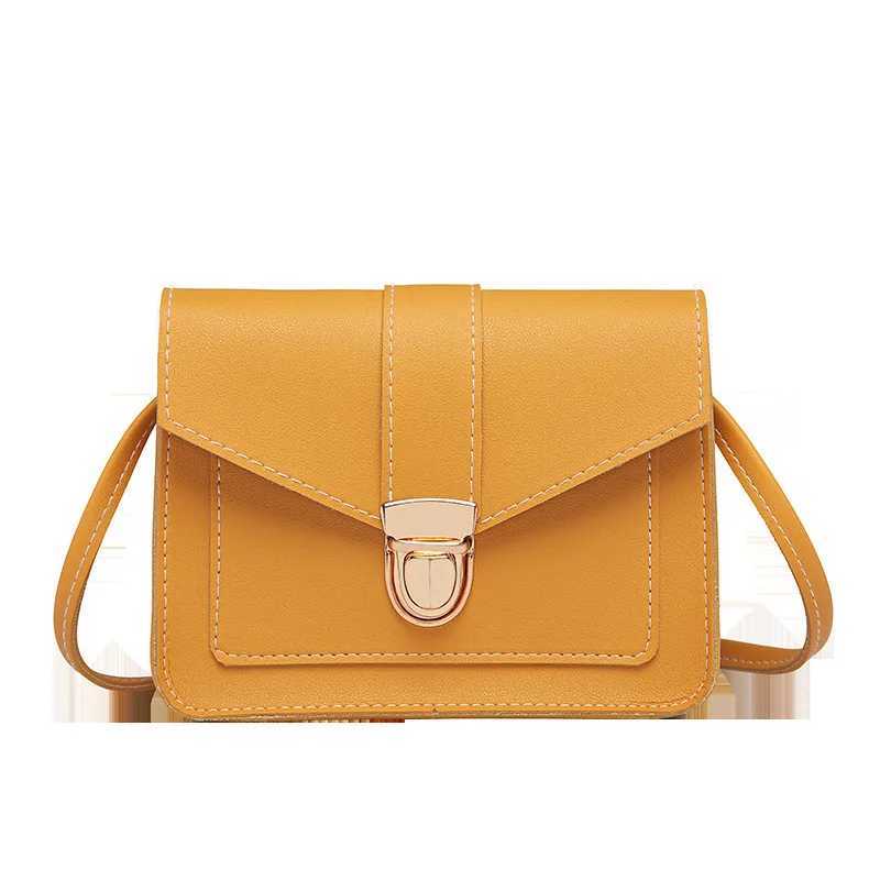 Fashion Mini Ten Font Womens Bag Mini PU Leather Shoulder Messenger Bag Bolsas Womens Mobile Wallet Messenger Bag M241014