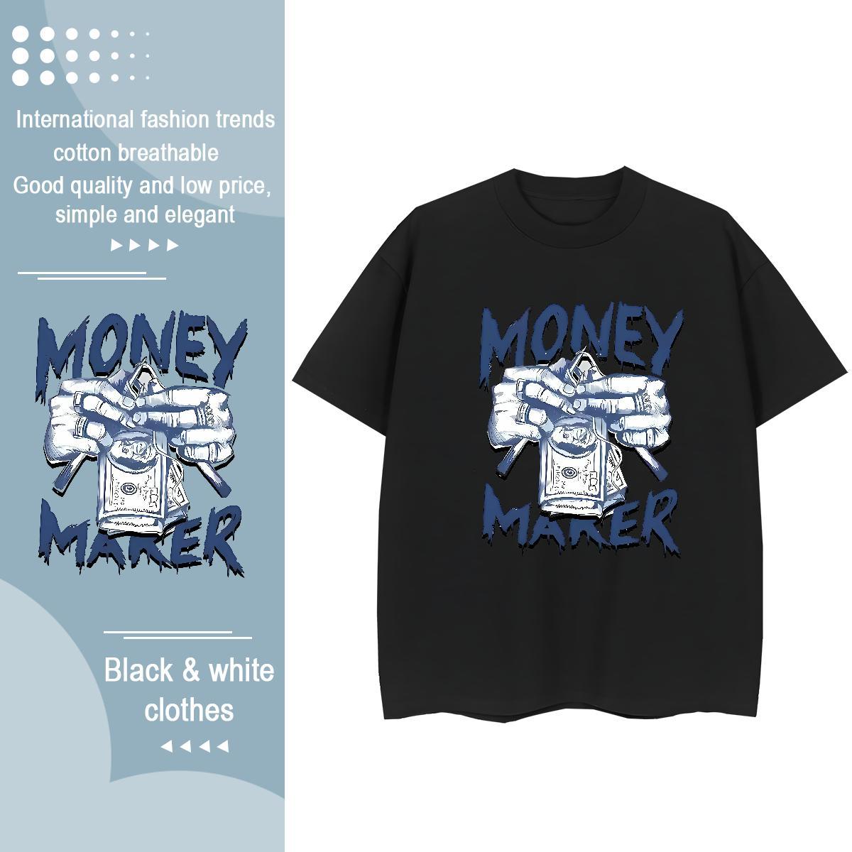 Factory Direct Woman T Shirts 230g 100% Cotton Breathable Soft Street Casual hands Women Tees High quality Anime Tops Shirt