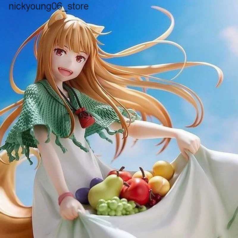 Action Toy Figures Anime Wolves and The Scent of Fruit Figures Spice and Wolf Holo Action Figures 25cm PVC Collection Model Toys Ornamen Gifts L240910