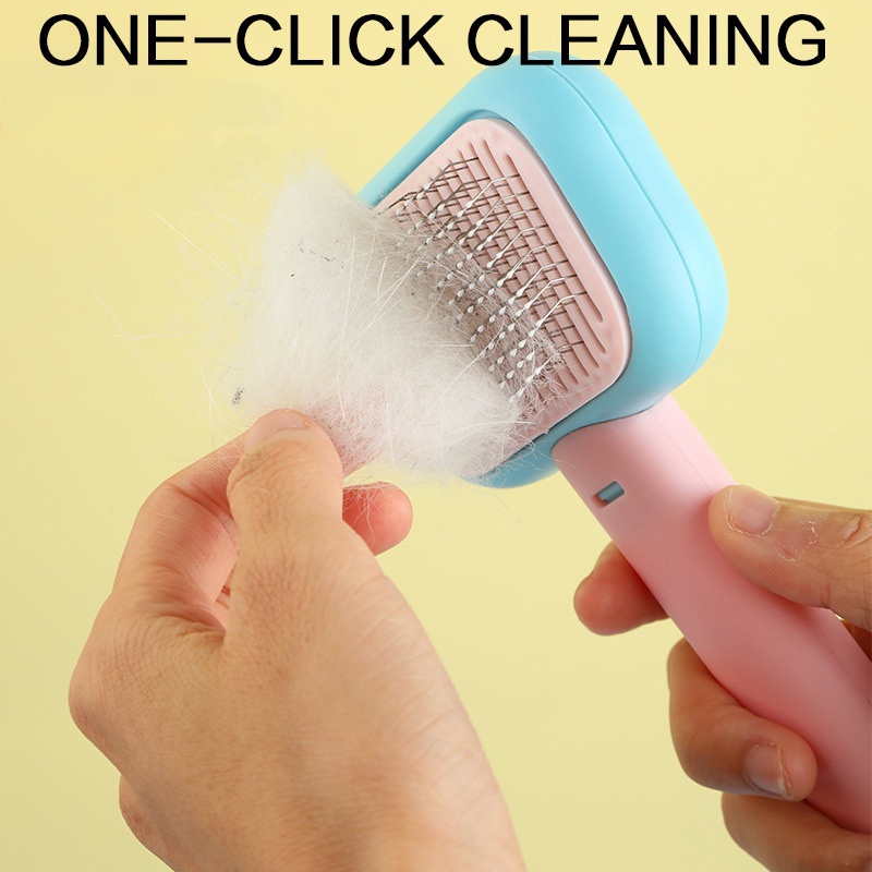 Hair Removal Comb For Dogs Cat Detangler Fur Trimming Dematting Deshedding Brush Grooming Tool Long Hair Curly Pet Supplies