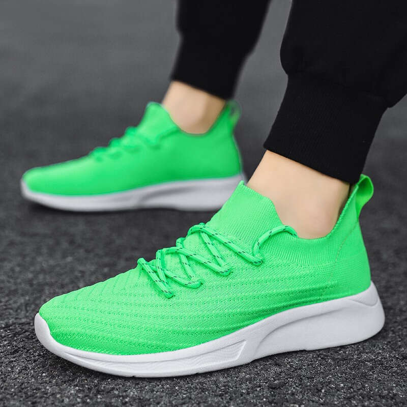 Breathable Outdoor Professional Running Sneakers for Men - Orange 4