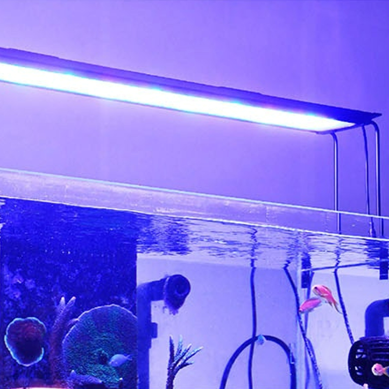 Full Spectrum Fish Tank Led Light Aluminum Alloy LED Aquarium Light For 90 120cm Fish Tank