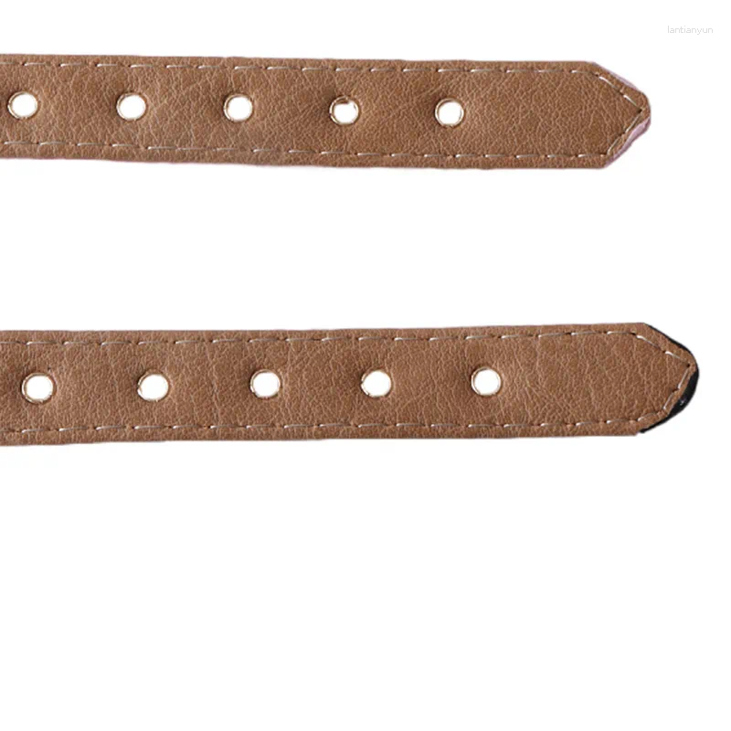 Dog Collars Soft Leather Pet Collar And Leash Set Handcrafted PU Traction Rope Outdoor Adjustable Walking