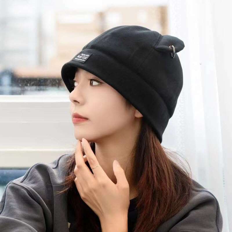 Bear Hip For Women Fashion Hop Beanie Thickened Cap Men bonnet Hats Ear Unisex Warm Winter Street beanie