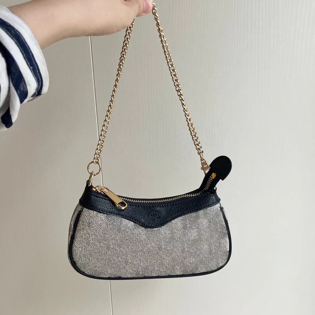 Designer Women's Shoulder Bag Luxury Women's Chain Bag Top Mini Tote High-quality leather bag