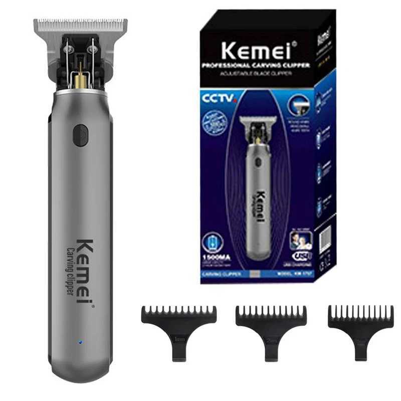 Clipper Powerful Hair Original Kemei For Men Cordless Professional Beard Hair Trimmer Haircut Machine RechargeableXJ2410