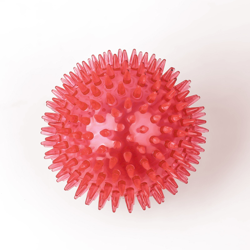 Best Selling Dog Teeth Grinding Rubber Ball Vocal Toys Tpr Sting Ball Stretch Interactive Training Toys