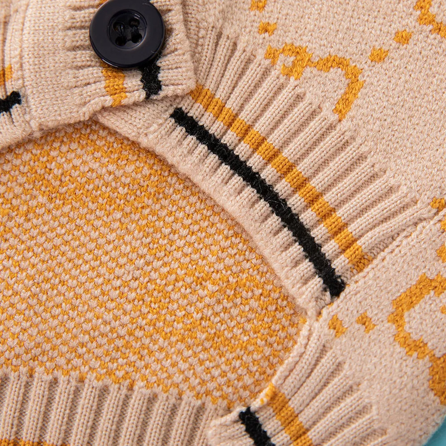 Outdoor Coats for Dog Designer Dog Clothes Pet Sweater Winter Warm Knitted Weather Pets cb9