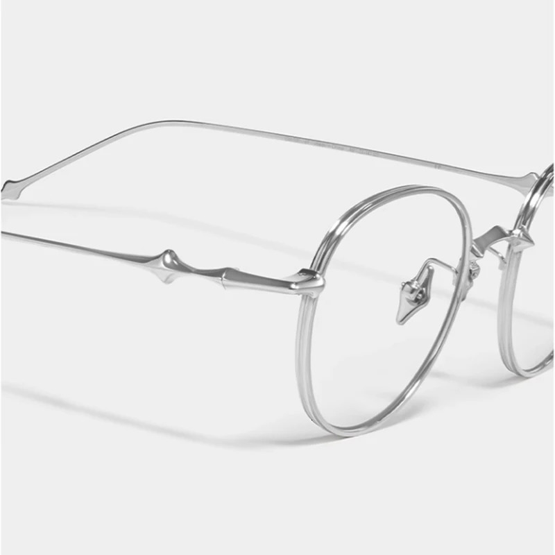 2024 Optical Glasses Frame Men Women Korea EP Eyeglass Frames Eyewear Retro Prescription Myopia Round Eyeglasses 241014