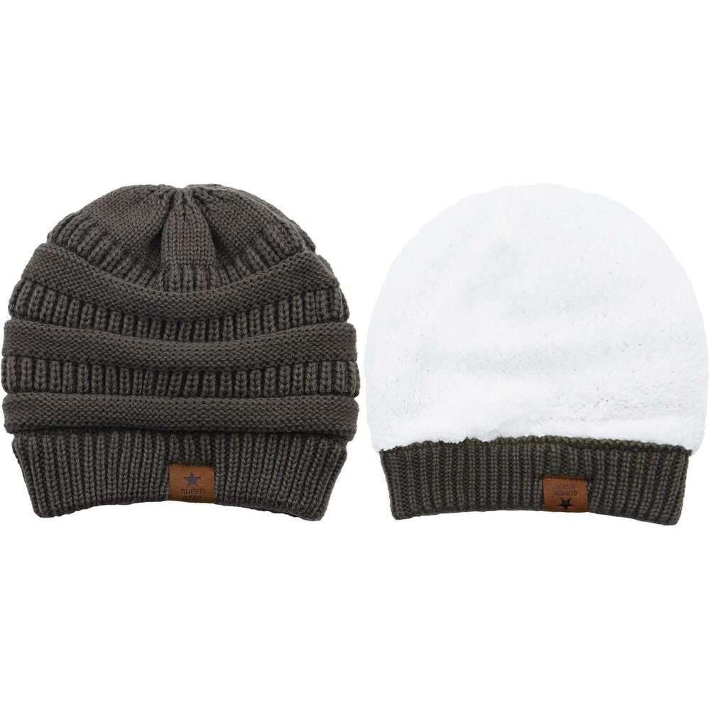 s Hats bonnet Fleece Thick Beanies Men Skiing beanie Unisex Beanie ed fo Winter Outdoor Warm Uniex Hat