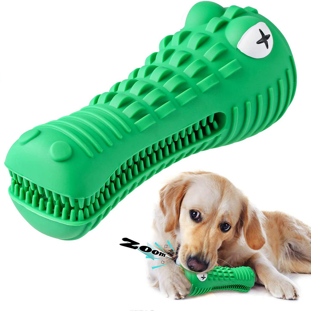 Dog Toys Chew Squeaky Toothbrush Pet Toy Durable for Aggressive Pet Manufacturer Teeth Cleaning Dental Care Toy For Large Dogs
