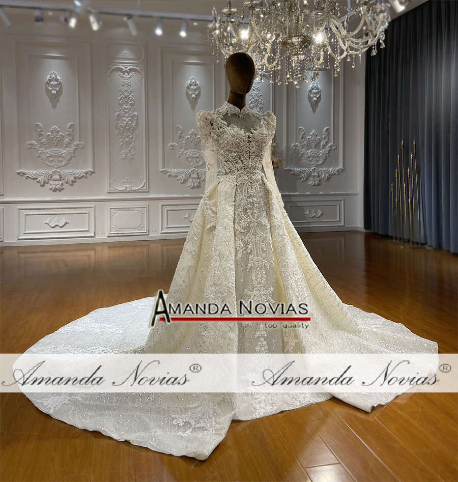 New 2 in 1 Bridal Dress Nice Quality Lace