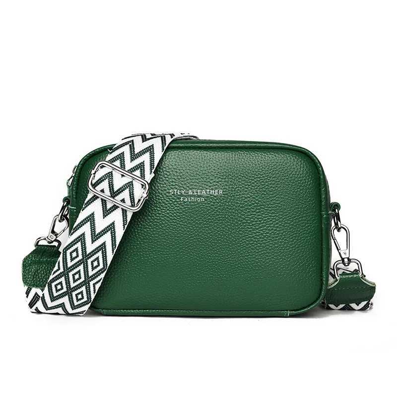 Arrival New genuine leather cross body womens shoulder solid color coin wallet shopping phone bag Z241014