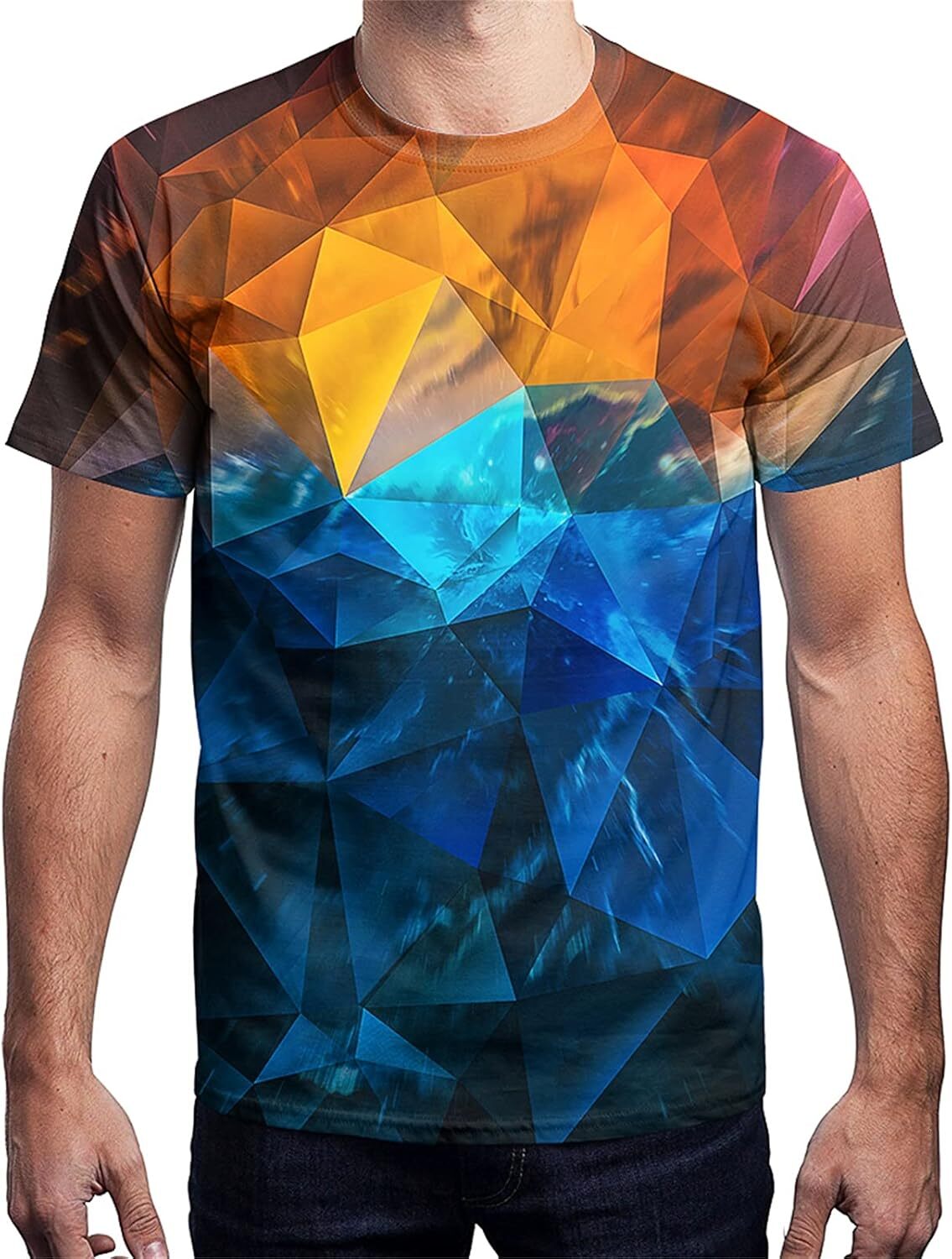 Mens T shirt Unisex Men's and Women's Shirts Unisex Fashion Casual Novelty Tees 3D Graphic Adults Casual tops summer clothes cool