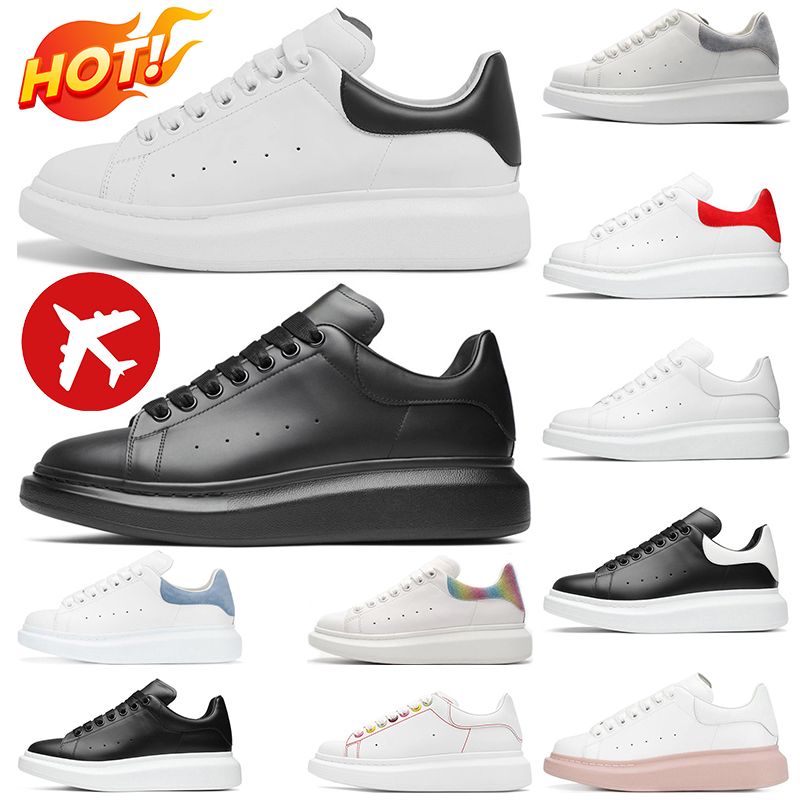 designer sneakers men women platform casual shoes Triple White Black Leather Suede Red mens trainers outdoor sports