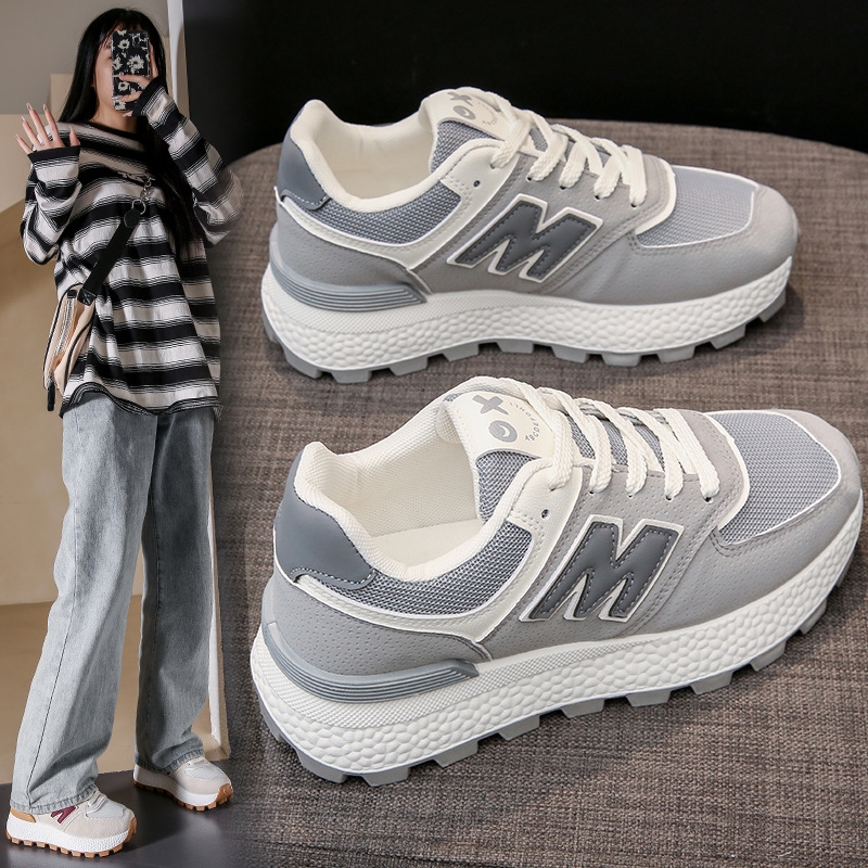 Free Shipping Designer Shoes Women Sneaker Outdoor Sports Black Grey Brown Running Shoes Breathable Athleisure Runners Trainers size 35-40 With Box