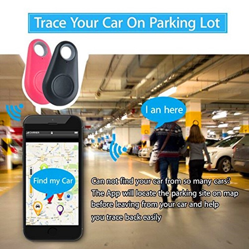 Smart Pet Tracker Anti-lost Alarm Wireless APP Tracker Child Bag Wallet Phone Key Designer Dog Tracker Locator Anti Lost Alarm