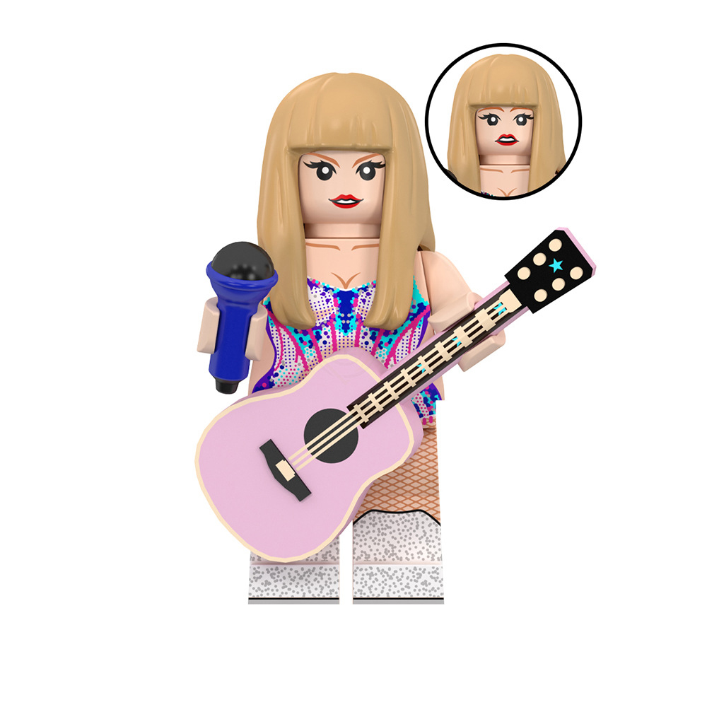 Star Series Doll Female Singer Craft Kit with Assembling Building Blocks by Ideal for International Markets