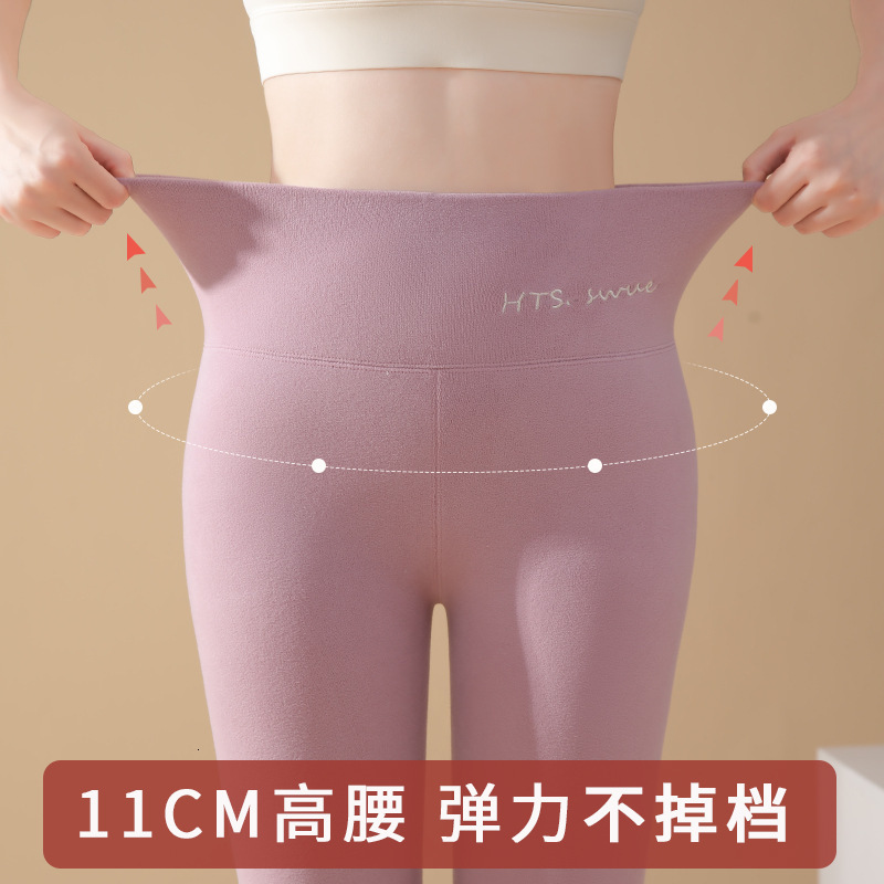 2025 New trend Designer German Winter Thick Tight Pants Wool Cotton Pants High Waist Women s Underwear Autumn Pants