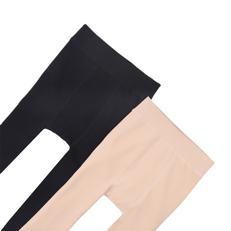 2025 new designer winter pound long stockings women s jumpsuit pantyhose autumn and winter thick fat imitation nylon bare leg socks fashion plus size 