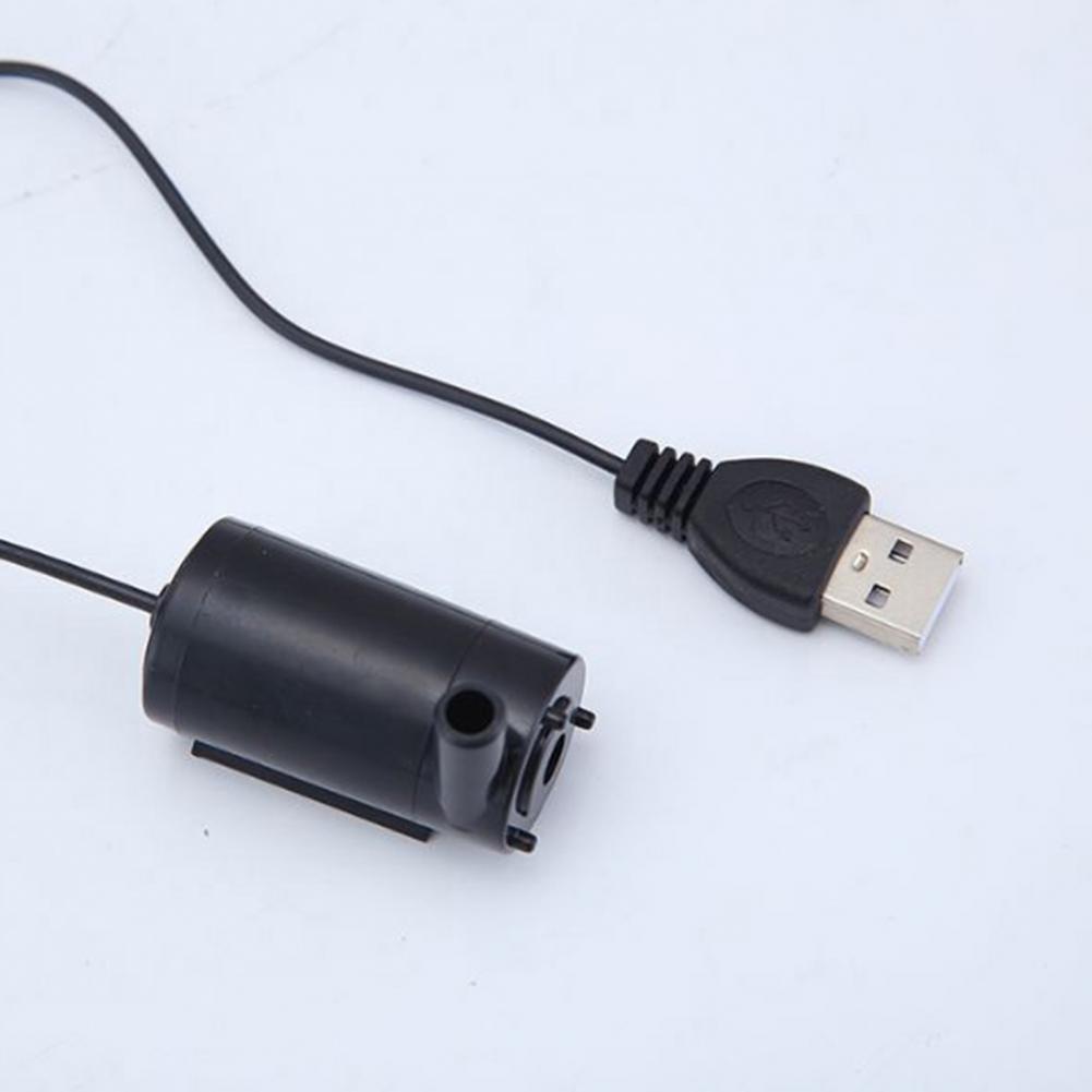Universal Mini Submersible Pump USB Interface Water Pump Energy Saving Water Change Mini Submersible Water Pump