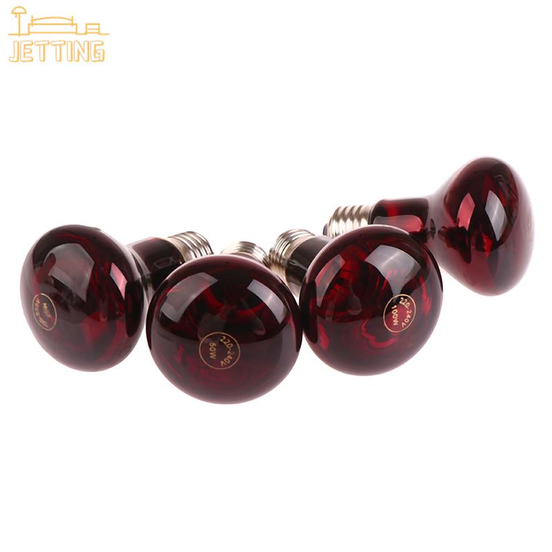 Pet Red Heating Lamp E27 Day Night For Amphibian Snake Lamp Heat Reptile Bulb UV Light 25W 50W 75W 100W AC220-240V