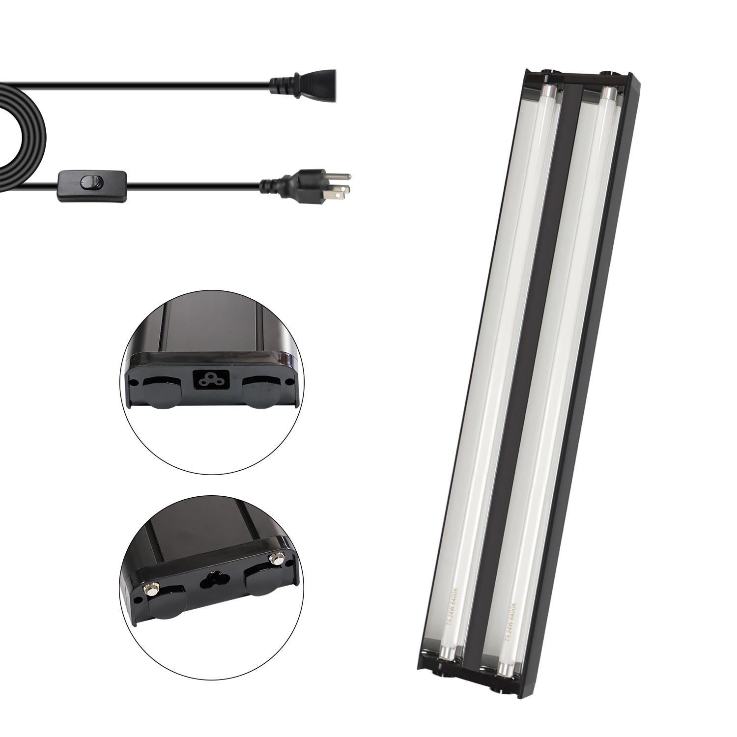 3ft uvb fluorescent lighting reptil t5ho uv lamp tube light fixture for reptile