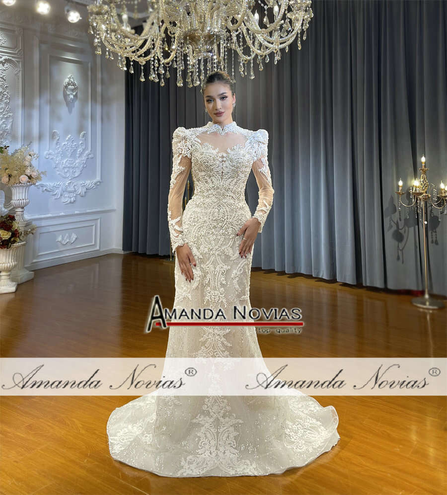 New 2 in 1 Bridal Dress Nice Quality Lace