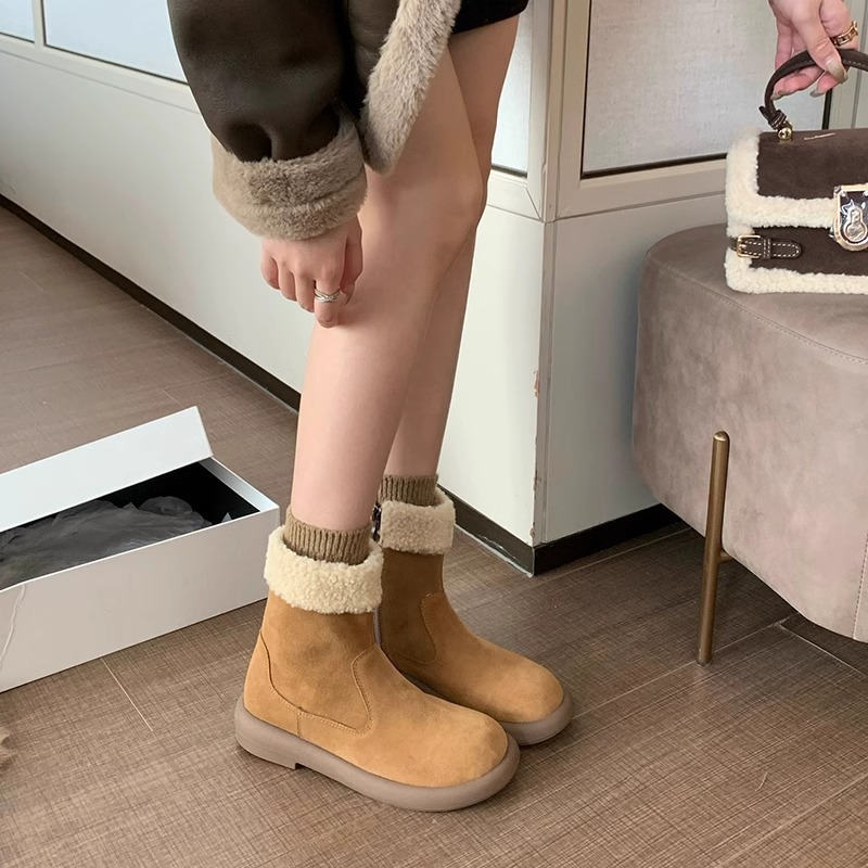 2024 new free shipping boots designer womens mens shoes winter snow boots women thick suede boots