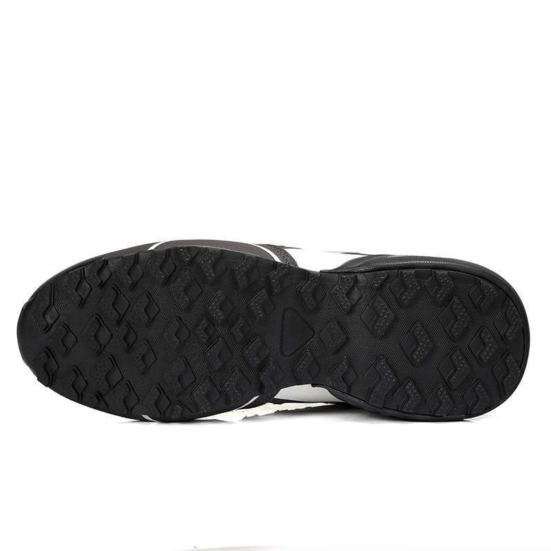 Men Hiking Sneakers Clim bi ng Lace Up Tre kking Ou door Mo untain Bike Flat Sport Cycg Shoes Bre athable