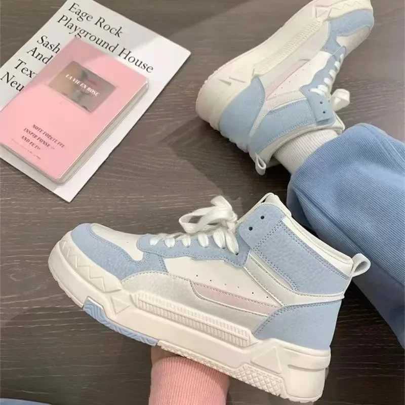Woman Summer Shoes Platform Sneakers Women Casual Vulcanize Kawaii Lolita Harajuku School Female Flats Trend Zapatos De MujerLX241015