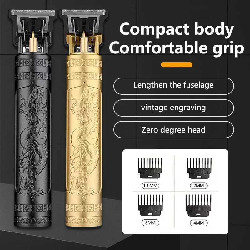 Professional Clipper Electric USB Hair Cordless Clipper Professional Beard Trimmer Haircut Grooming Kit Hair Cutting MachineXJ2410