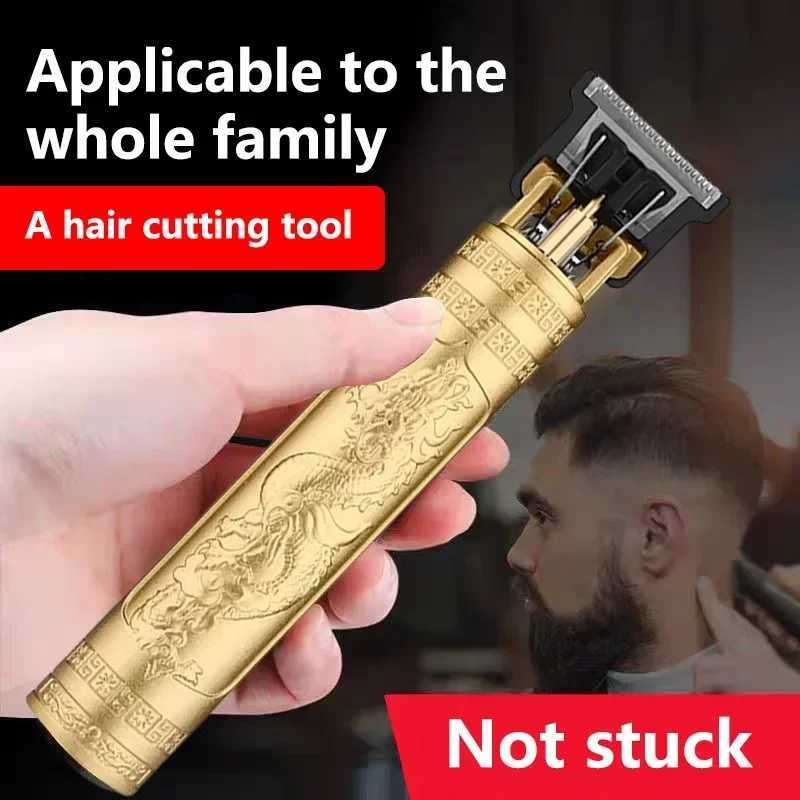 Professional Clipper Electric USB Hair Cordless Clipper Professional Beard Trimmer Haircut Grooming Kit Hair Cutting MachineXJ2410