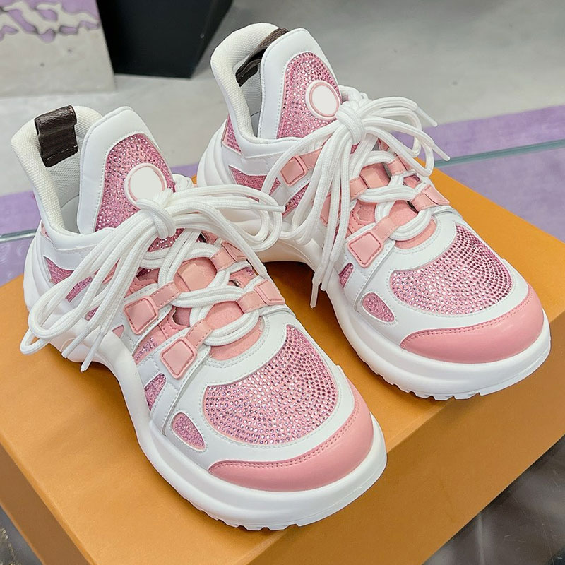 Archlight Sneaker designer sneakers womens 2025 sneakers multiple fabrics soft elastic upper dad sneakers full of sporty atmosphere elastic running brand shoes