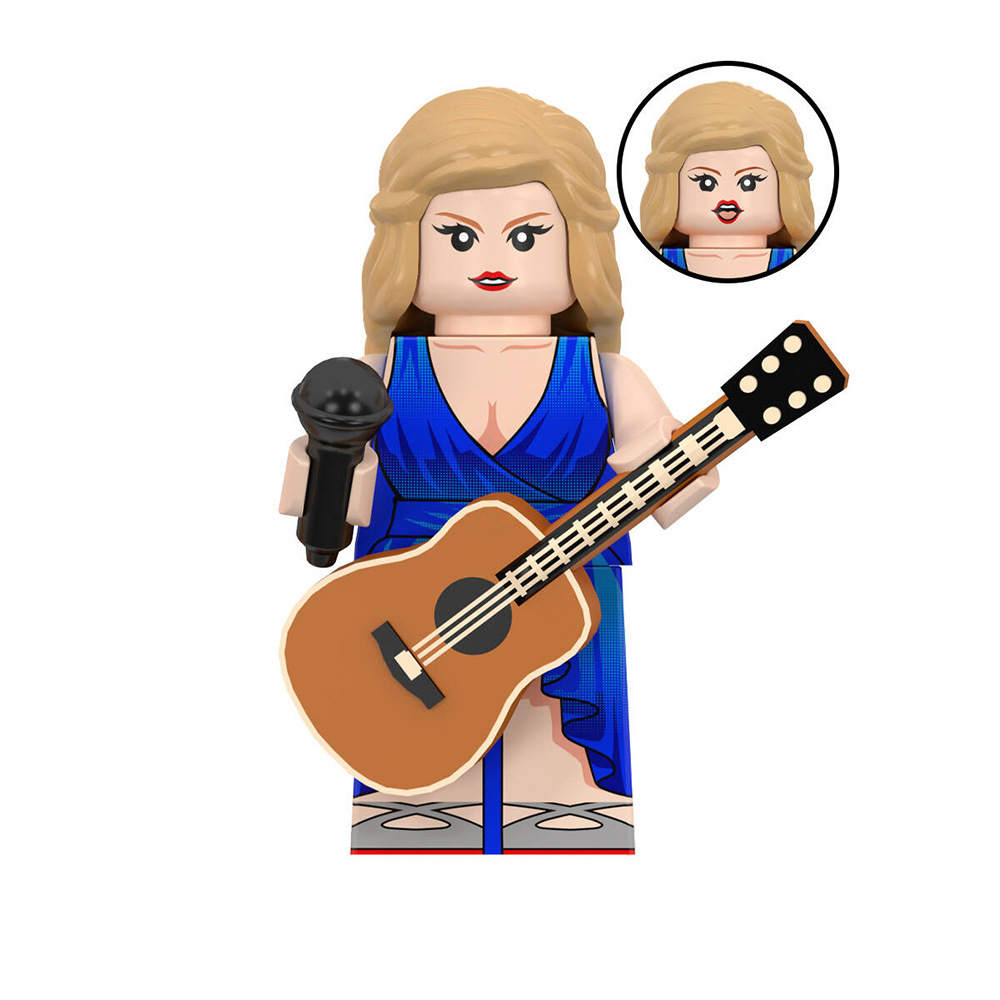 Star Series Doll Female Singer Craft Kit with Assembling Building Blocks by Ideal for International Markets