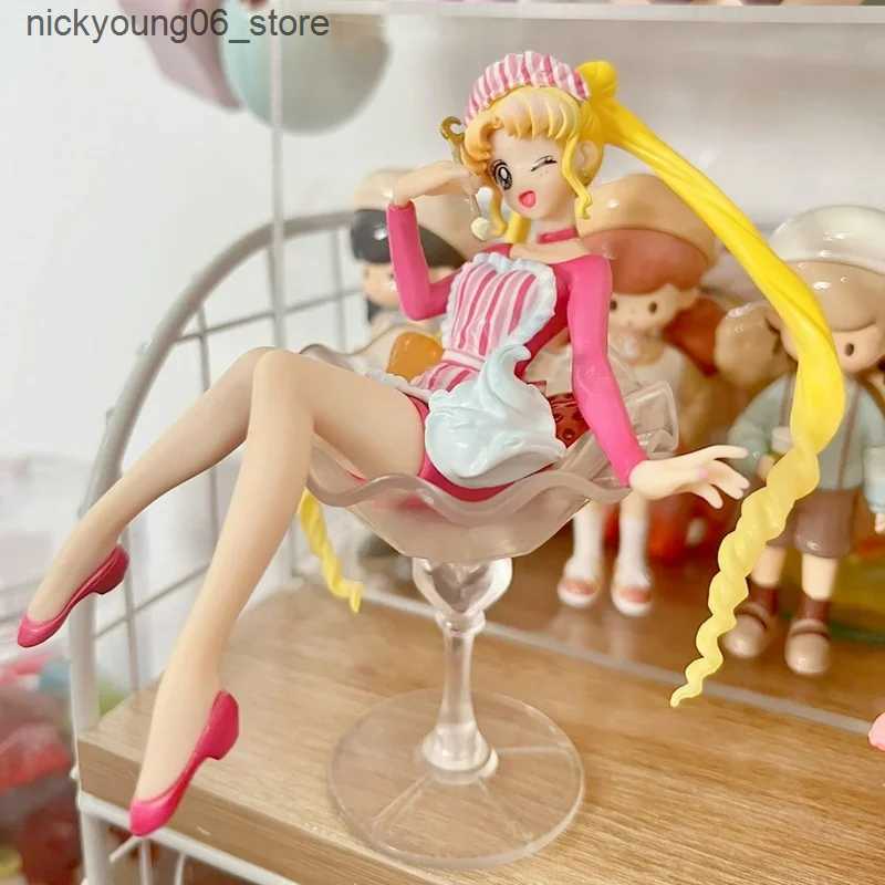 Cartoon Figures Newly arrived 12cm Sailor Moon animated character doll Tsukino Usagi action character Pvc Kawaii model collection toy cute birthday gi